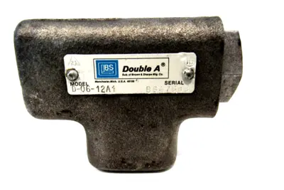NEW DOUBLE A D-06-12A1 VALVE D0612A1