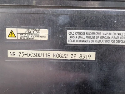 Toshiba LTD121C30U-A 12.1" TFT-LCD Panel Display Assembly 800x600 Used