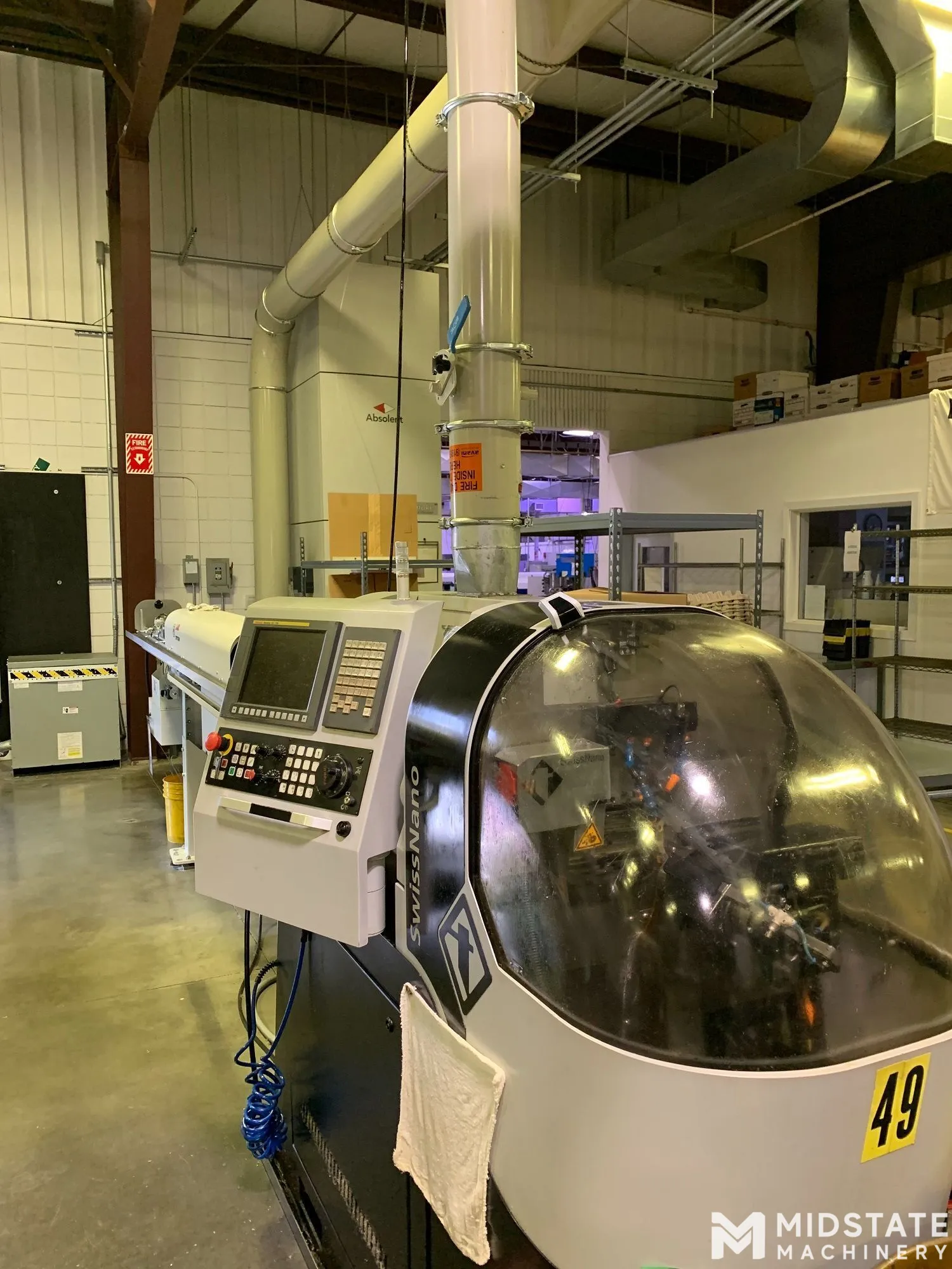 Tornos Swiss Nano 4/6 CNC Swiss Lathe, New in 2014