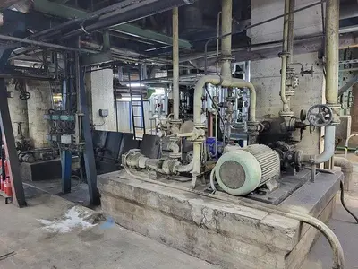 USED 1970 VEB EKM STEAM TURBINE