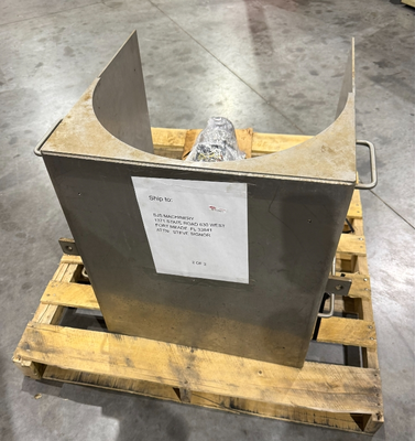 Evodos type 25 spiral plate centrifuge, 316L SS.