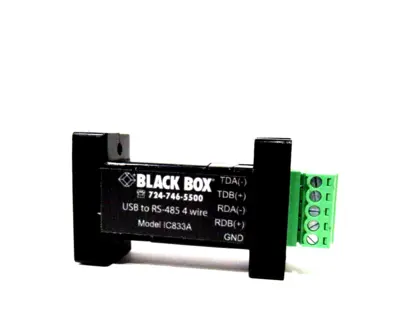 NEW BLACK BOX USB / RS-485 WIRE W/TERMINAL BLOCK USBRS485