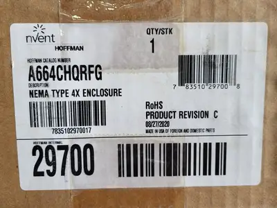 NEW HOFFMAN A664CHQRFG