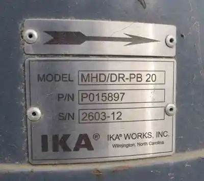 USED IKA WORKS DR-PB 2000/20
