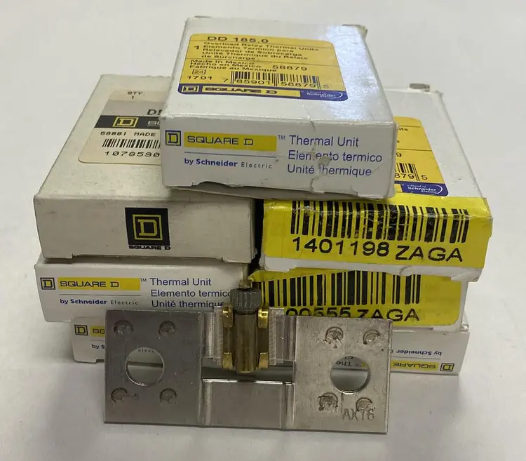 New | in-Stock SQUARE D DD185 Heaters Ohio US | Surplus Asset Holdings #1234280