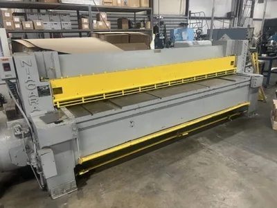 NIAGARA 610 Power Squaring Shears (Gauge) | Lion Machinery (1)