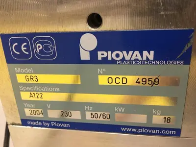USED PIOVAN GR3