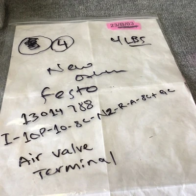 New | in-Stock Festo 13014788 Valves/Fittings California US | Davliegogo LLC #1724354