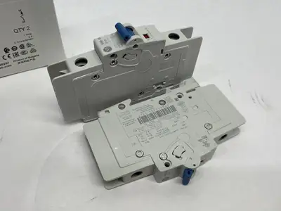 USED ALLEN-BRADLEY SER. D CIRCUIT BREAKER 1-POLE 4A D-CHAR.