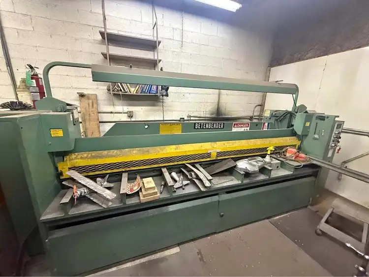 Used BETENBENDER 10-1/4 Power Squaring Shears (Inch) Illinois US | Asset Exchange Corporation #495912