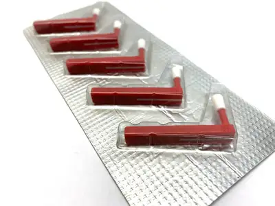NEW FISCHER AND PORTER UNIVERSAL MARKER RED