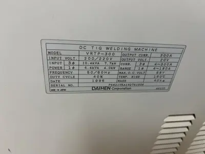 USED DAIHEN VRTP-300