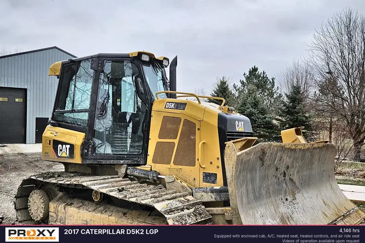 Used 2017 CATERPILLAR D5K2 LGP Bulldozers Wisconsin US | Proxy Equipment #1378050