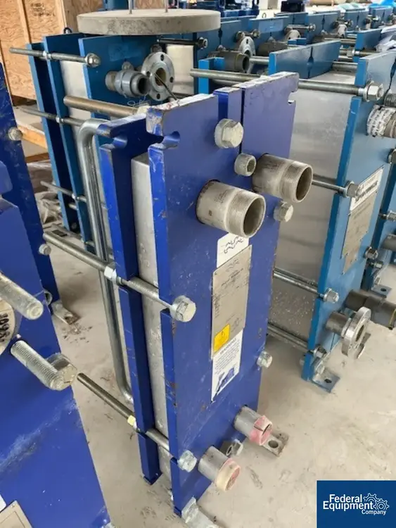 New | in-Stock Alfa Laval 24 Sq Ft Alfa Laval Plate Heat Exchanger, S/S, 150# Heat Exchangers Texas US | Federal Equipment Company #1337726