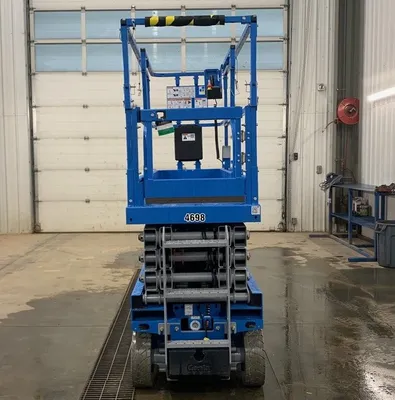 New | in-Stock 2026 GENIE GS-2632 E-DRIVE ELECTRIC SCISSOR LIFT Scissor Lifters Alberta CA | Adcock Equipment #1417998