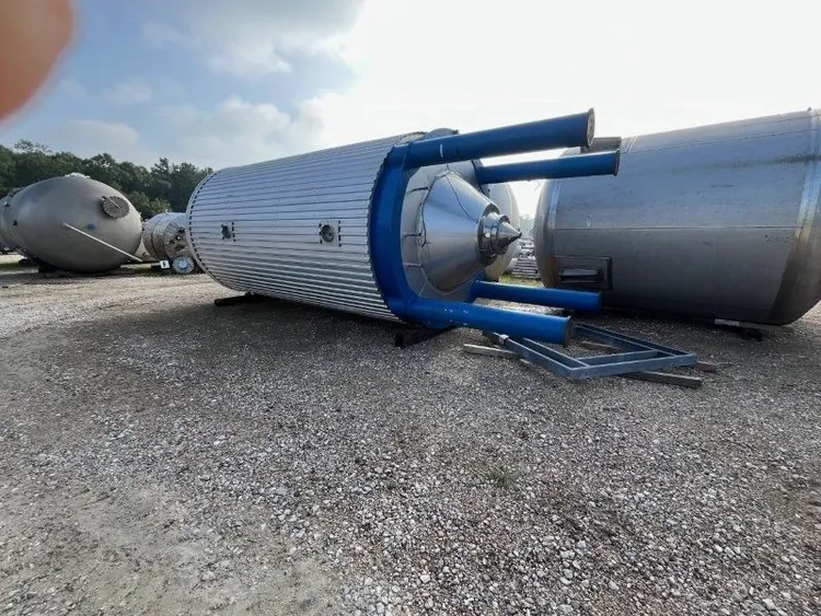 Used 2012 ZIEMANN BAUER 9,300 GALLON Stainless Steel Tanks New Jersey US | Perry Equipment #874288
