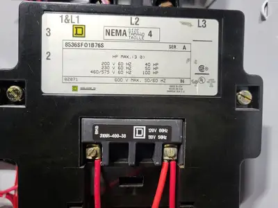 USED SQUARE D MODEL 6