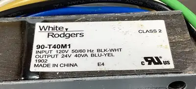Used White Rodgers White Rodgers 90-T40M1 Transformers South Carolina US | Palmetto Automation #1160163