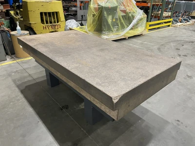Granite Surface Plate, 96″ x 48″ x 33-1/2″