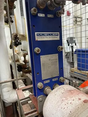 USED MUELLER HOT WATER MAKE-UP SYSTEM