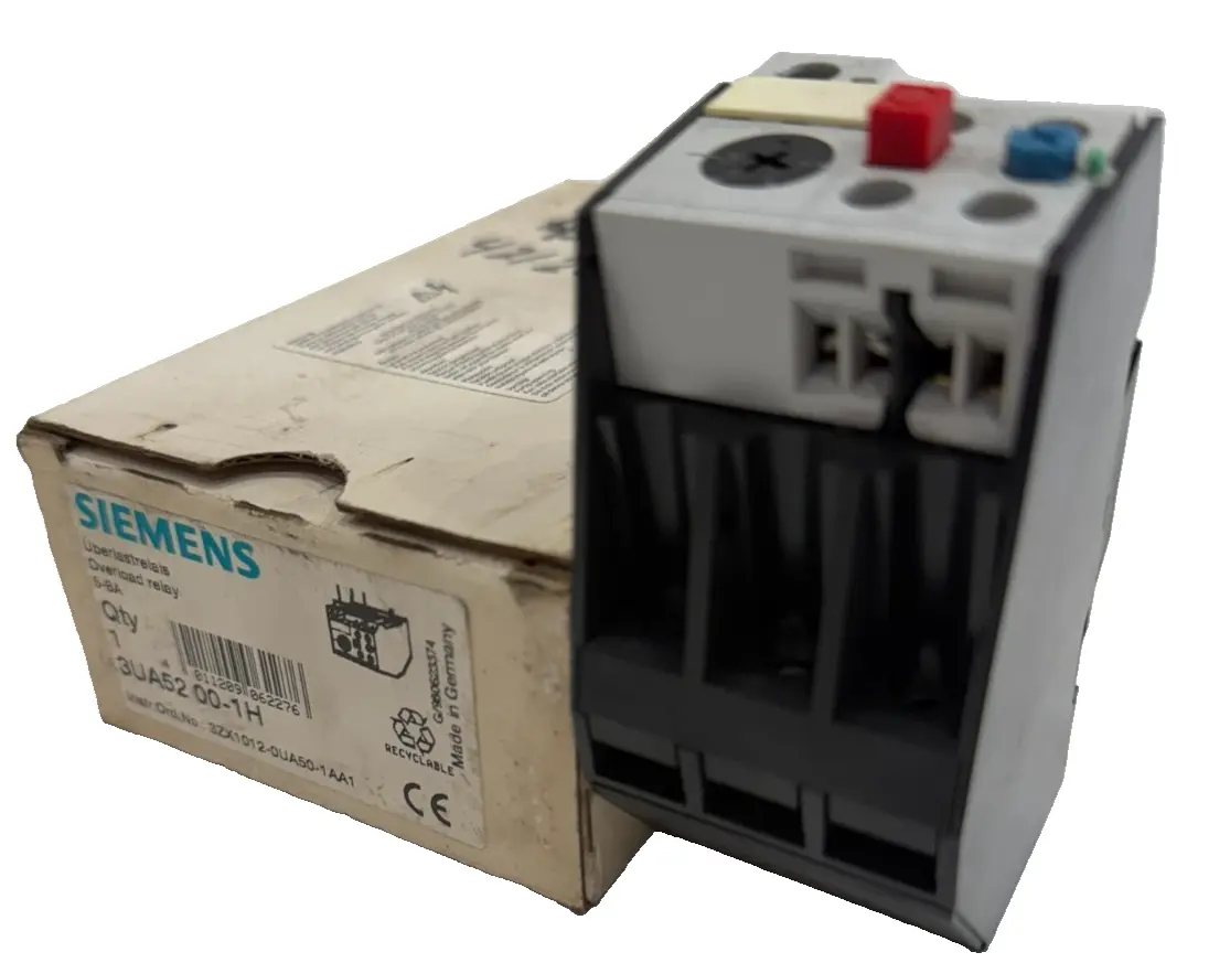 NEW SIEMENS 3UA52 00-1H OVERLOAD RELAY 5-8A 3UA52001H