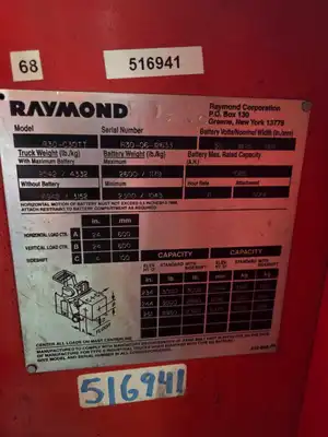 2008 RAYMOND R30-C30TT Forklifts | Machinery For Sale (2)