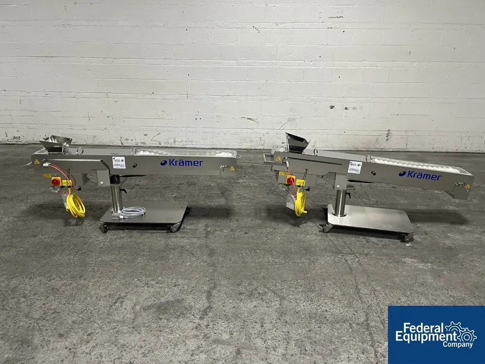USED Kramer Two Kramer Tablet Conveyors, KB7020