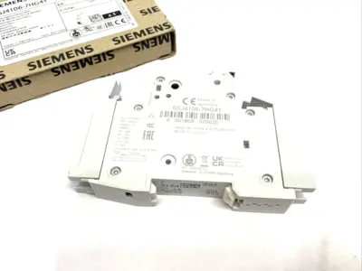 USED SIEMENS MINIATURE CIRCUIT BREAKER 1-POLE 6A
