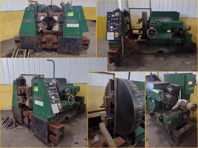 6" TO 24" SANRIKU MODEL #YS-800 HEAVY DUTY PIPE FACING MACHINE: STOCK #17948