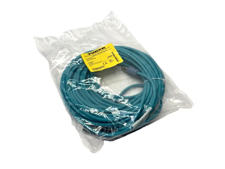 New | in-Stock Turck Double Ended Industrial Ethernet Cable M12 RJ45 U-33999 Cable & Wire Michigan US | Maverick Industrial Sales #1391104