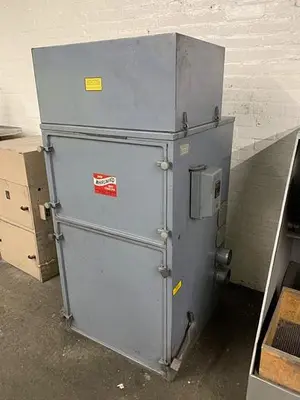 4479-550 I SHOR (Torit Type) Whirlwind Model #4, 3HP Cabinet Dust Collector With Silencer