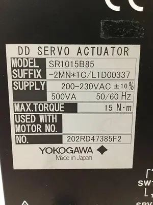 USED YOKOGAWA SR1015B85-2MN1C/L1D00337