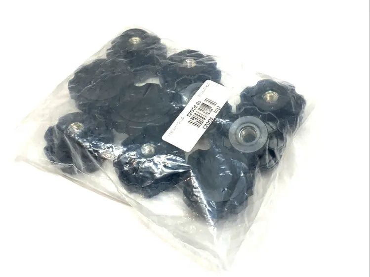 New | in-Stock Innovative Components Fluted Hand Knob 2.38" 1/2-13 Blind Thread PKG OF 10 Handles & Knobs Michigan US | Maverick Industrial Sales #1401197