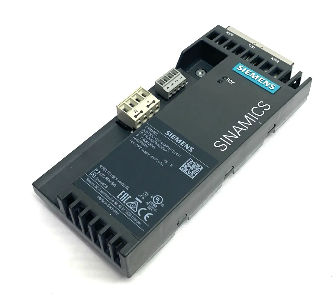 USED SIEMENS SINAMICS CONTROL UNIT ADAPTER CUA31 FOR POWER MODULE