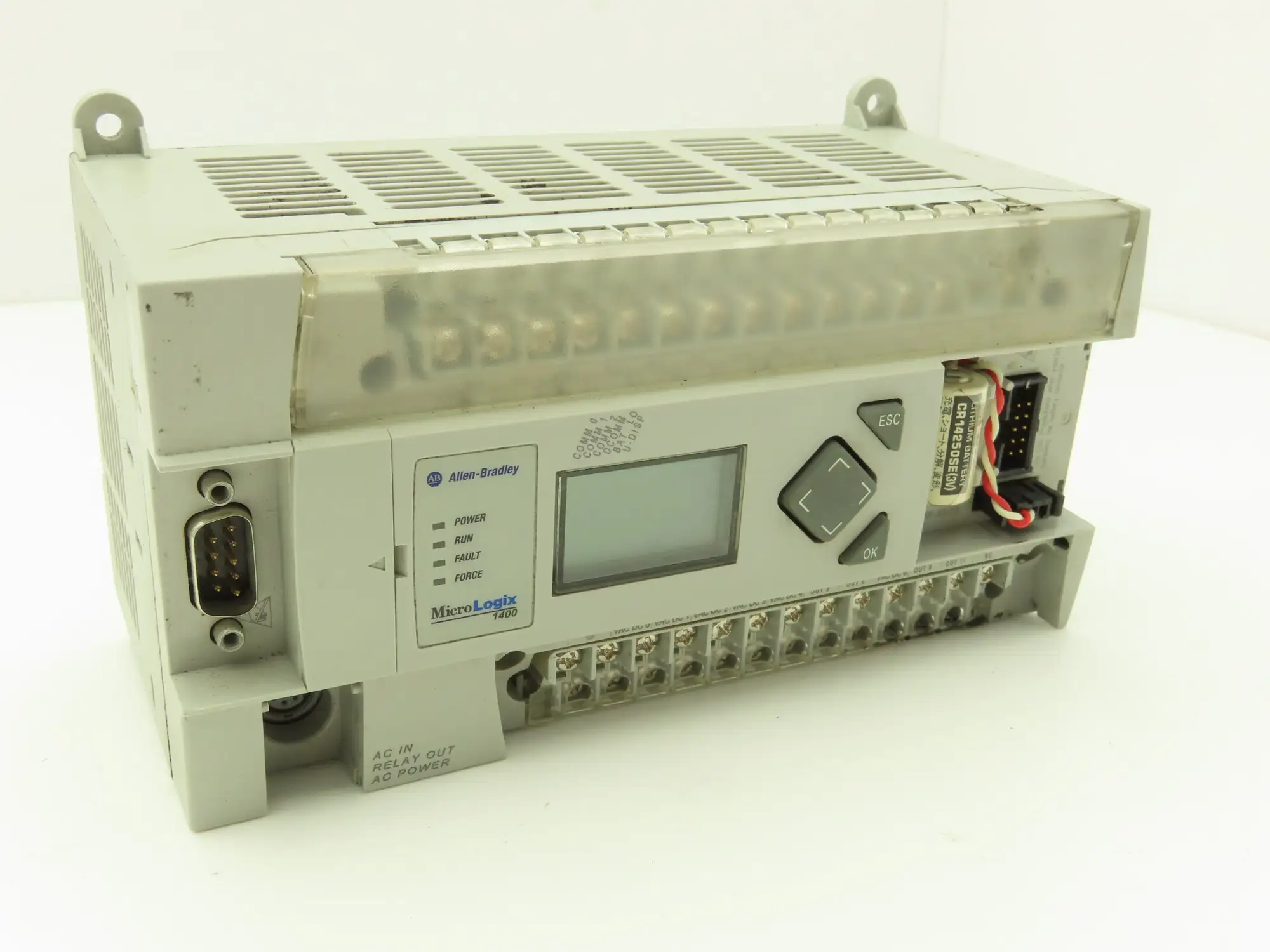 Allen Bradley 1766-L32AWA MicroLogix 1400 Controller Module 32Pt Series B FW 16