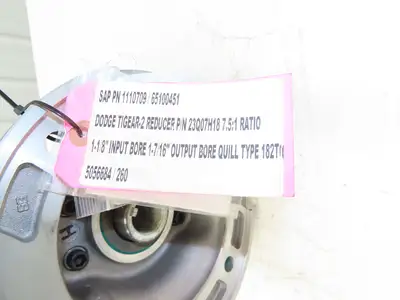 Dodge Tigear 2 23Q07H18 Worm Gearbox 7.5:1 Reducer 4Hp 233rpm Hollow Shaft 180TC