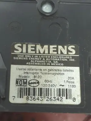 USED SIEMENS B120