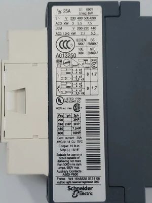 USED Square D LC1D12BD