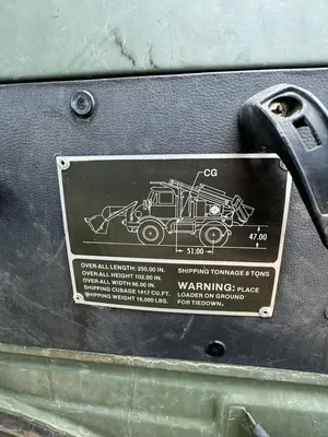 Used 1988 DAIMLER-BENZ UNIMOG 419 Backhoe Loaders North Dakota US | Proxy Equipment #1377985