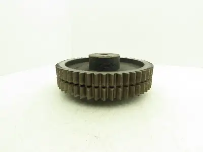Link Belt DP17993 Double Row Sprocket 51 Tooth 1" Bore 12-1/4"OD
