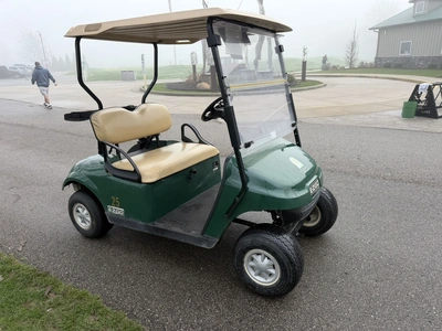(1) 2015 E-Z-Go golf cart with a Kawasaki gas engine, does not include Club canopy, ball cover, club...