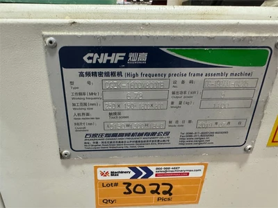 USED 2019 CNHF CGZK-1600X800TB