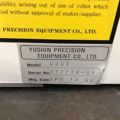 USED YUSHIN PRECISION EQUIPMENT DRDII