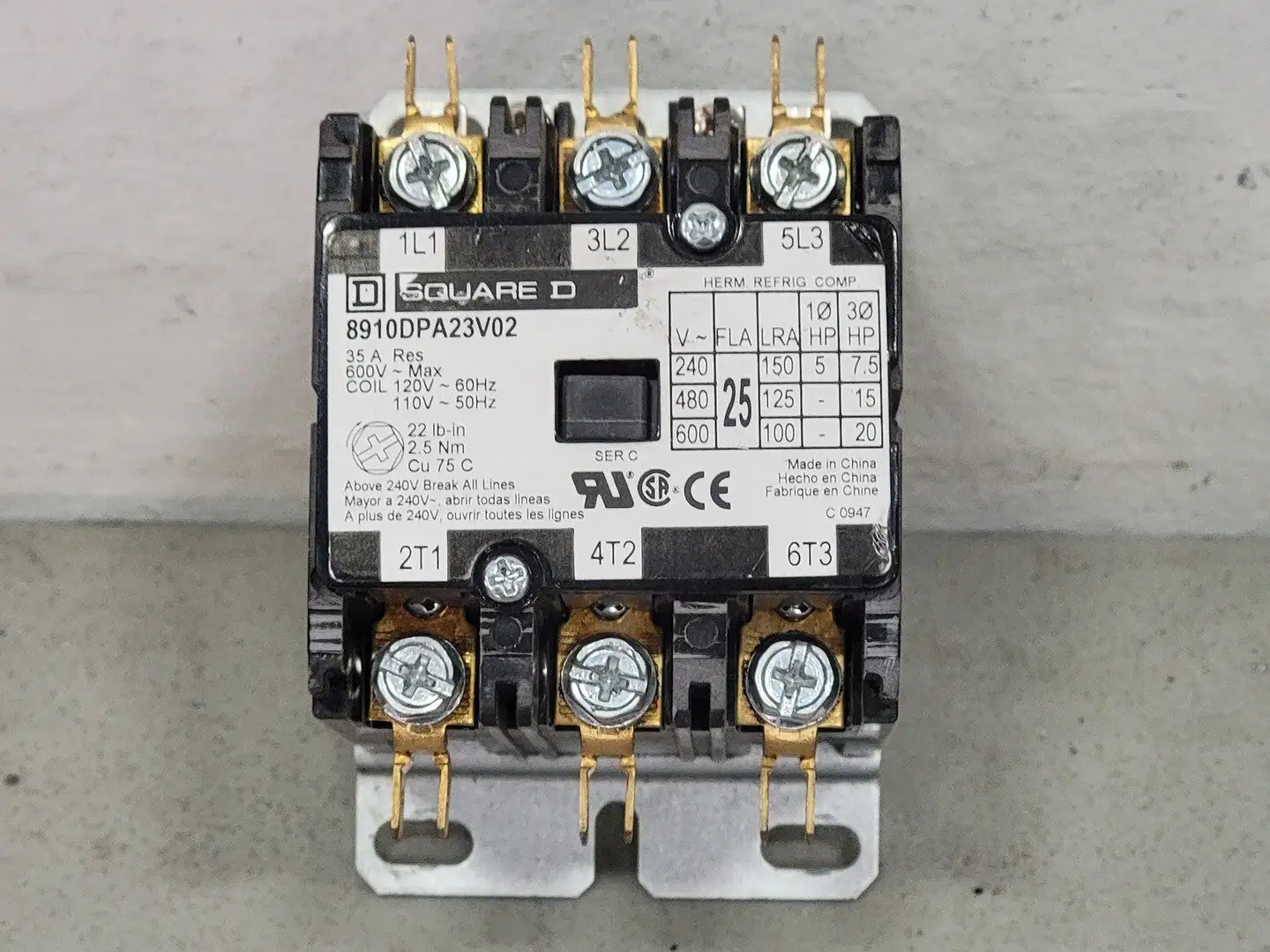 USED SQUARE D 8910DPA23V02