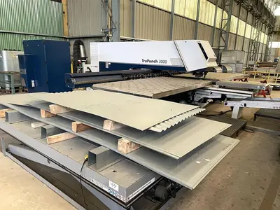 USED TRUMPF TRUPUNCH 3000 LARGE FORMAT