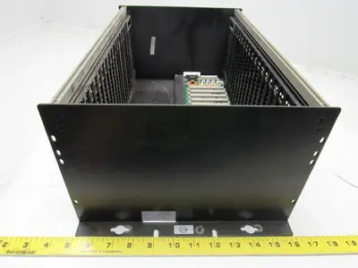 GE Fanuc IC697CHS782E 17 Slot Rack Rear Mount Chassis