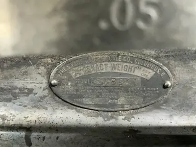 Used THE EXACT WEIGHT SCALE SCALE CO. 42 Material Handling (misc) Ohio US | HGR 24 #1293732