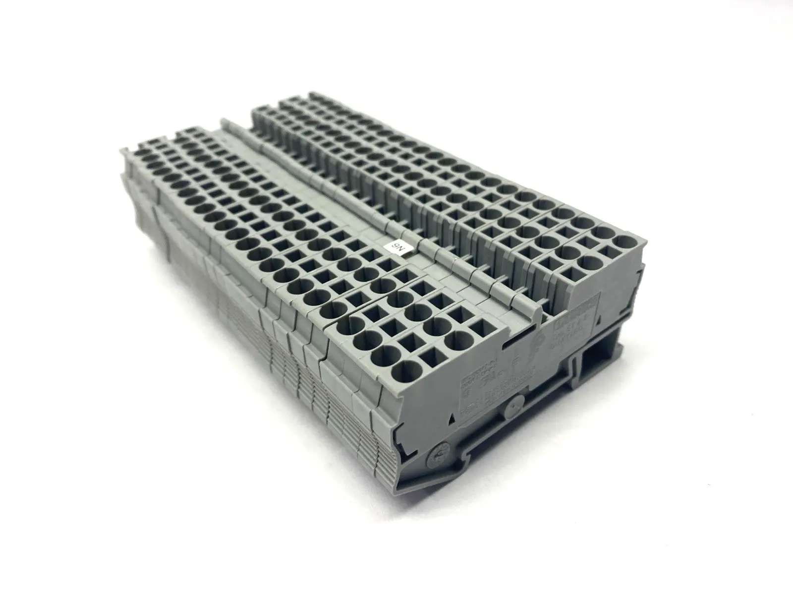 USED PHOENIX CONTACT FEED-THROUGH TERMINAL BLOCK ST 2,5-QUATTRO LOT OF 24