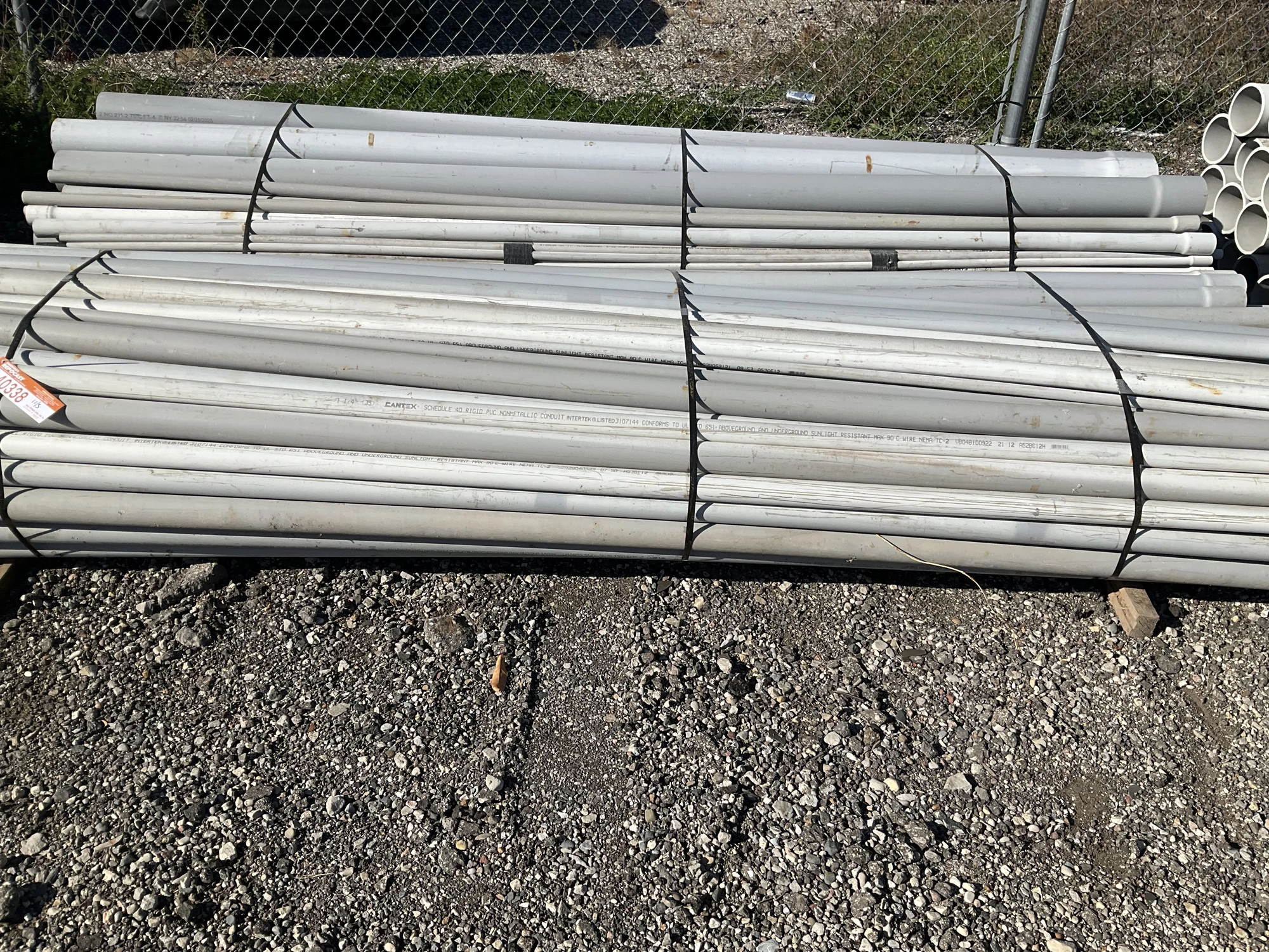 Used LOT OF PVC PIPES _UNKNOWN_ Construction Material & Supplies Michigan US | Miedema Asset Management Group #1693372
