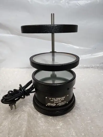 PTC INSTRUMENTS 6'' POLARISCOPE WITH TINT PLATE 243